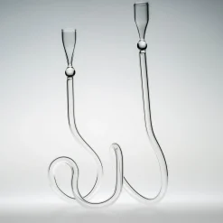 Tube Glass Candle Holder