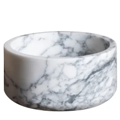 Tube Round Marble Countertop Washbasin