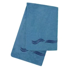Tuffo Assisi & China Blue Bath Towel