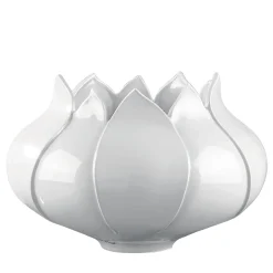 Tulipano Small White Vase