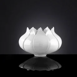 Tulipano Small White Vase