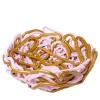 Tutti Frutti II Special Basket Pink and Gold Large Centerpiece by Gaetano Pesce