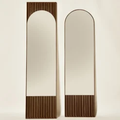 Tutto Sesto Rectangular Brown Ash Mirror