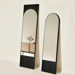 Tutto Sesto Rectangular Black Ash Mirror
