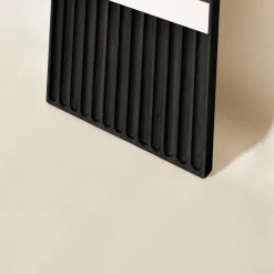 Tutto Sesto Round Black Ash Mirror