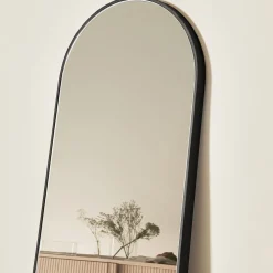 Tutto Sesto Round Black Ash Mirror