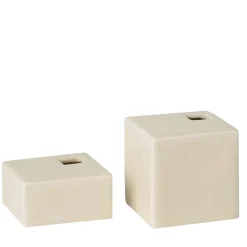 Two Sets of 2 Flower Vases