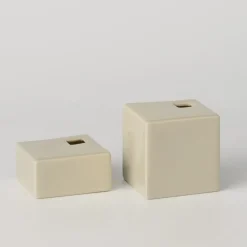 Two Sets of 2 Flower Vases