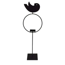 Uccellino B Metal Candleholder