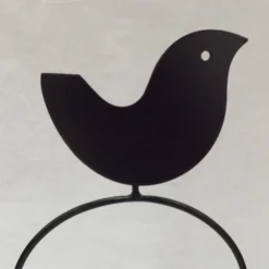 Uccellino C Metal Candleholder