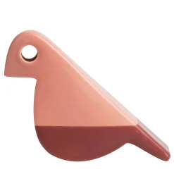 Uccellino Pink and Burgundy Statuette