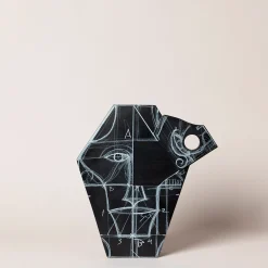 Ulisse Decorative Vase by Mimmo Paladino