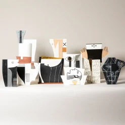 Ulisse Decorative Vase by Mimmo Paladino