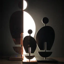 Umanoide Oxidized Iron Sculpture