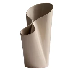 Umbravase Beige Ceramic Vase by Luca Nichetto