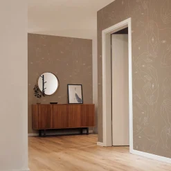 Uno, Nessuno Beige Soft Wallpaper