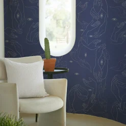 Uno, Nessuno Light Blue Wallpaper