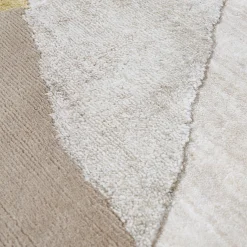 Untitled N° 892 Gold Wool and Bamboo Silk Rug