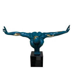 Uomo Tuffatore piccolo Bronze Sculpture