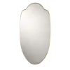 Urban Oval Brass Mirror