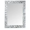 Vega Rectangular Silver Wall Mirror
