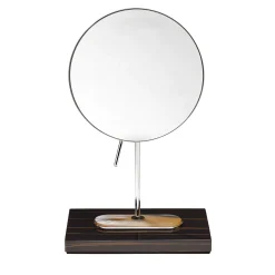 Veletta Glossy Ebony Magnifying Mirror