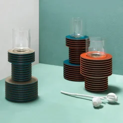 Velvet Bicolor High Vase