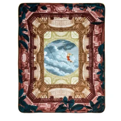 Velvet plaid with Acrobat and ceiling