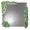Venetian Garden Murano Glass Wall Mirror