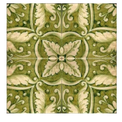 Verde Collina Set of 4 Tiles #4