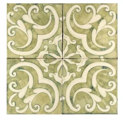 Verde Collina Set of 4 Tiles #5