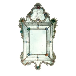 Veronese Murano Glass Mirror