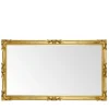Versailles Rectangular Gold Wall Mirror