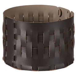 Versatile Chocolate/Cappuccino Basket by Ekaterina Borovkova