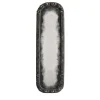 Verve Large Hand-Antiqued Pyrite Mirror