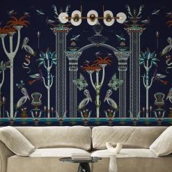 Via Salvestrina 12 Blu Notte Wallpaper