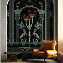 Via Salvestrina 12 Nero Mezzanotte Wallpaper