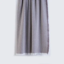 Vida Dove Gray Blanket