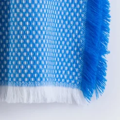 Vida Electric Blue Blanket