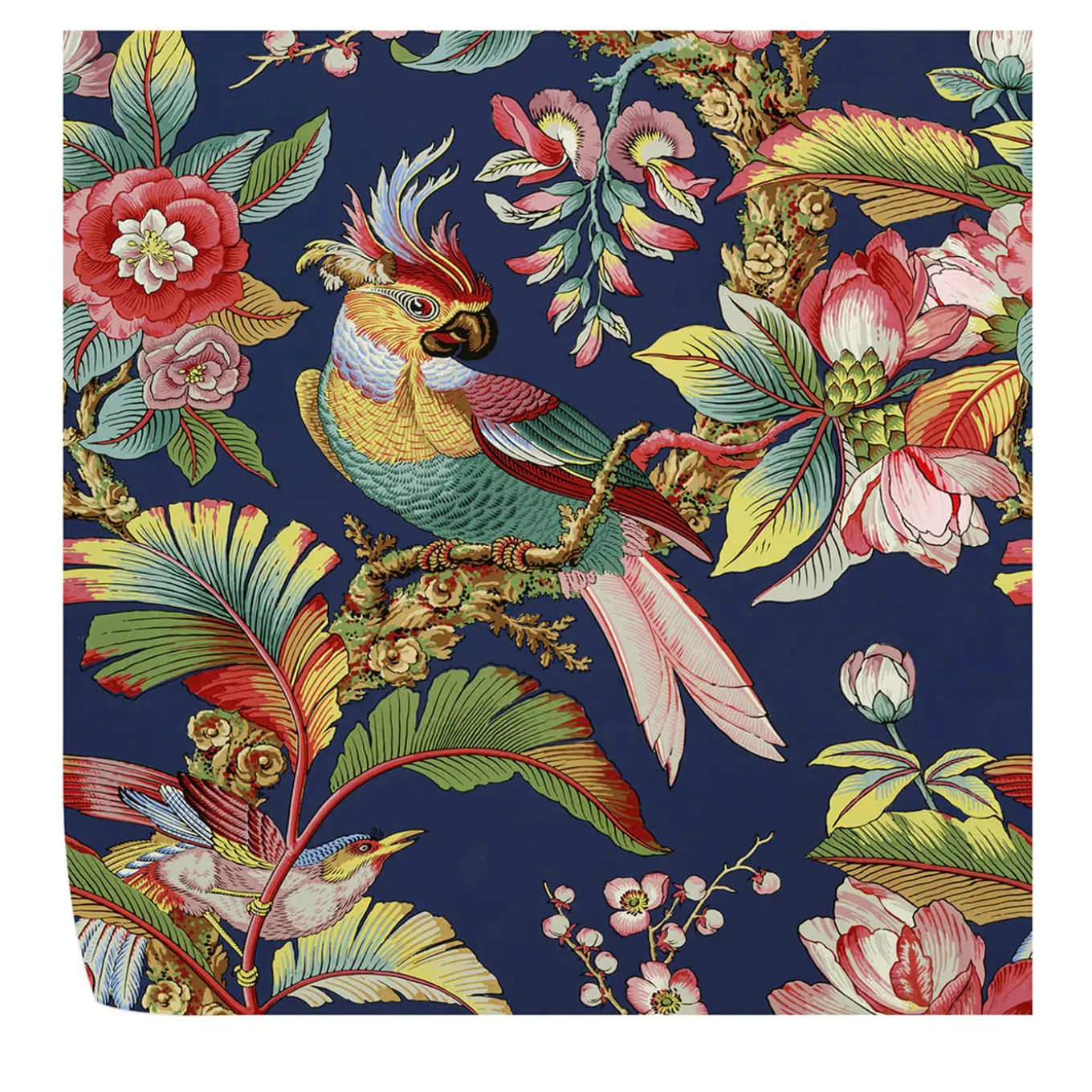 Vintage Asian Chinoiserie Wallpaper