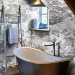 Vintage Black Cloud Wallpaper