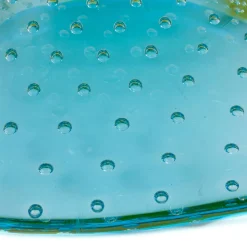 Vrmbicolr Light-Blue and Yellow Vase