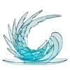 Wave Crystal Aquamarine Sculpture