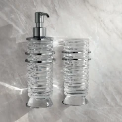Wave Pattern Soap Dispenser