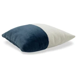 White and Blue Carré Bis Cushion