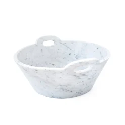 White Carrara Marble Basket
