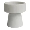 White Carrara Marble Candle Holder