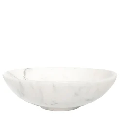 White Carrara Marble Small Fruit Bowl