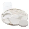 White Marble Entrance Set