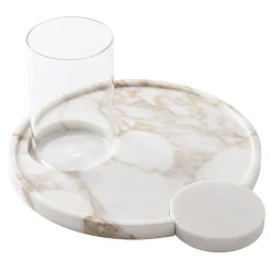 White Marble Entrance Set
